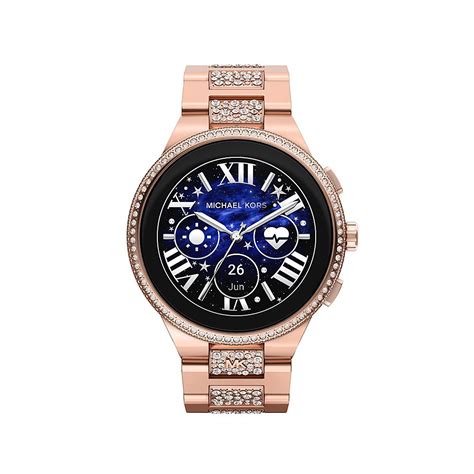 mike kors rose gold tone